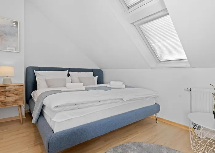 公寓 Stilvolle Wohnung: Private Dachterrasse - Zentral